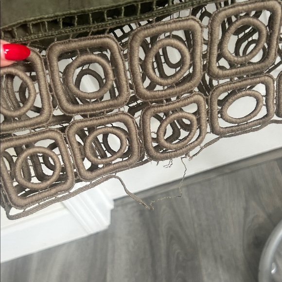 Sea New York Olive Green Mini Dress size 0 - Picture 7 of 16